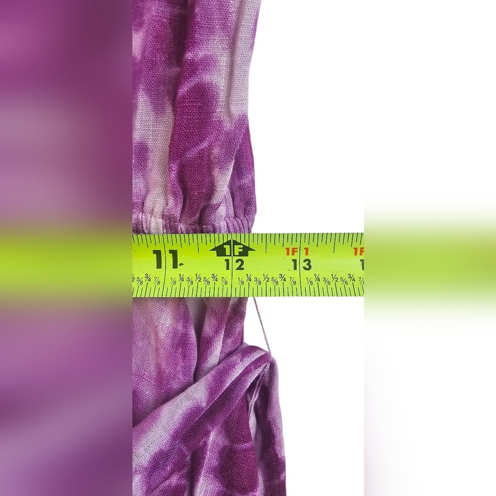 LINI - NEW Ruffled Tie-Dye Mini Dress - Picture 9 of 11